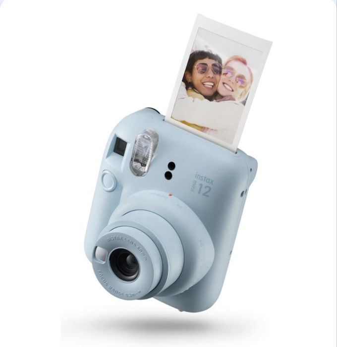 instax mini 12 голубой