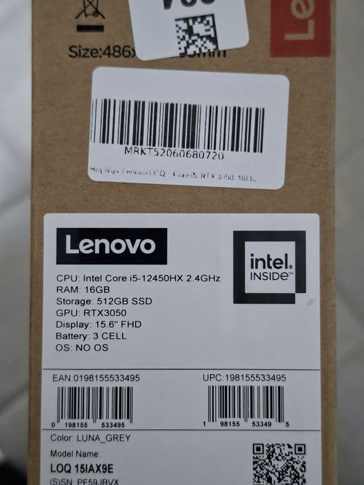 Игровой ноутбук Lenovo LOQ