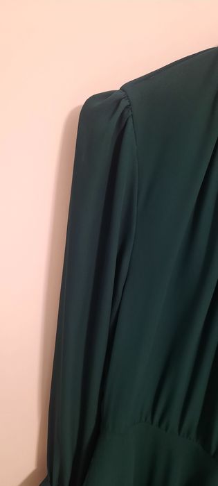 Rochie verde smarald, masura 38