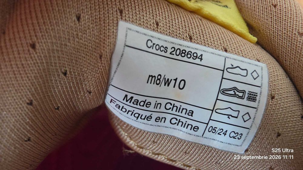 incaltaminte / papuci/ slapi / crocs Salehe Bembury apricot