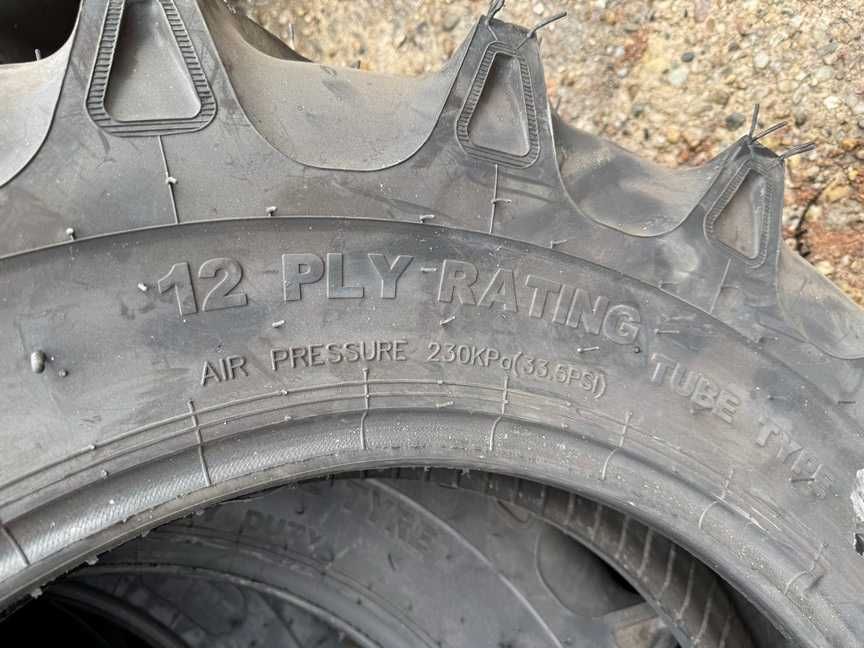 Anvelope noi 12.4-24 cu 12 pliuri marca PANTHER de tractor fata
