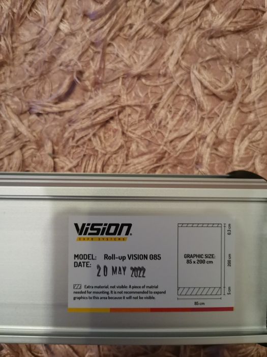 Roll Up tip banner reclama produs publicitate