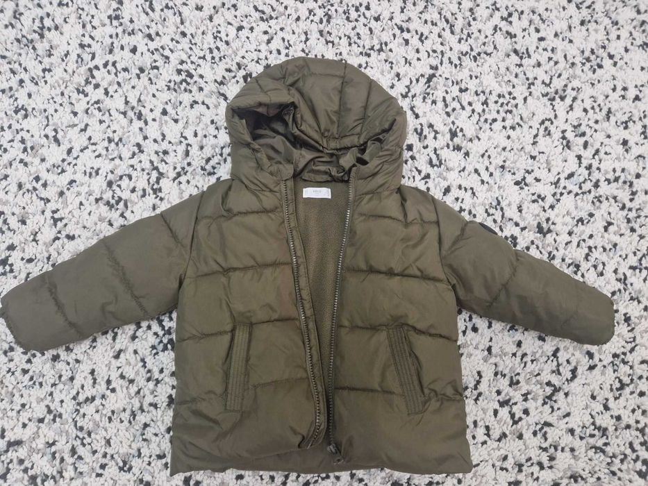 Geaca groasa de iarna, Mango, marimea 98 cm (2-3 ani)