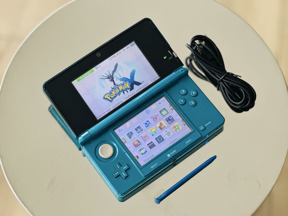 Nintendo 3DS Blue + 70 игри Pokemon Zelda Mario Нинтендо