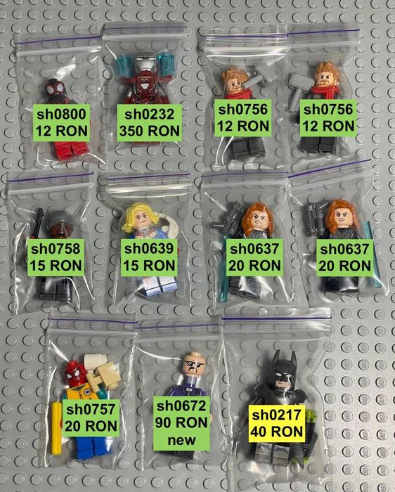LEGO Marvel DC Super heroes originale figurine