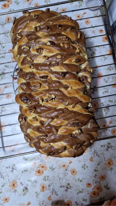 Facem cozonaci de casa ,Marmorata ,Cornulete