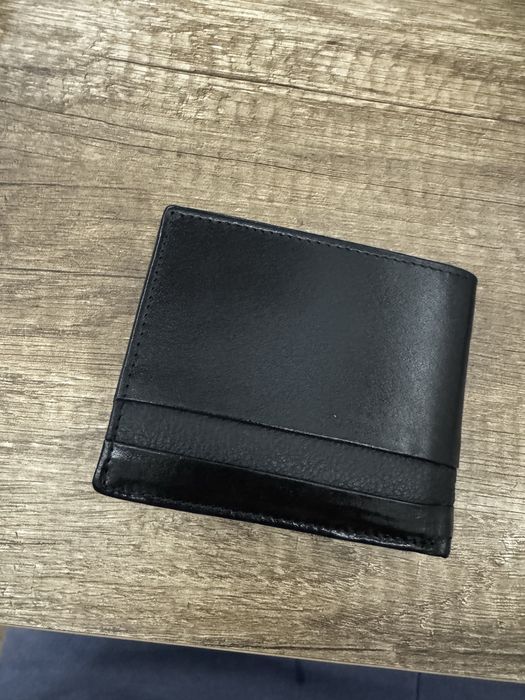 подаръчен комплект портмоне и колан silver flame