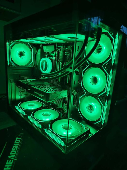 NOU-UNITATE PC Sistem GAMING,AMDRyzen7 5700x,32 gbDDR4,RTX5060,m.2 1TB
