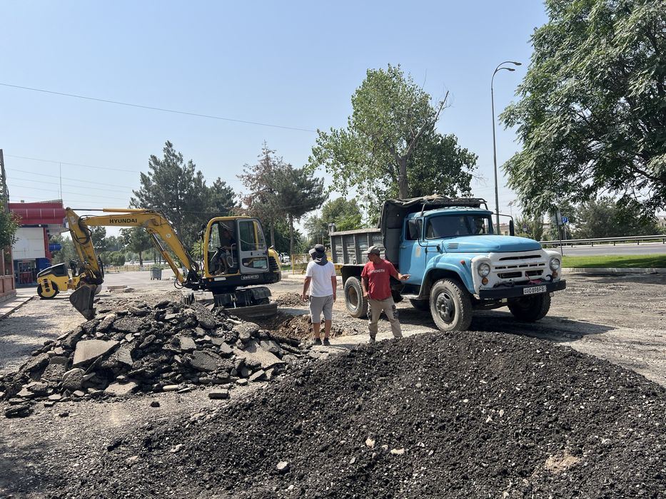 Асфальтирование и нанесение дорожной разметки