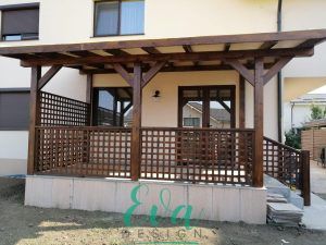 Executam terase din lemn