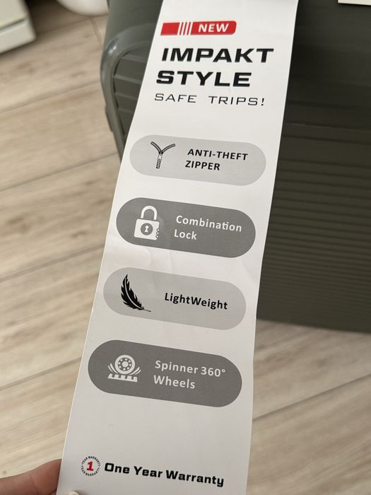 Чемодан М размер