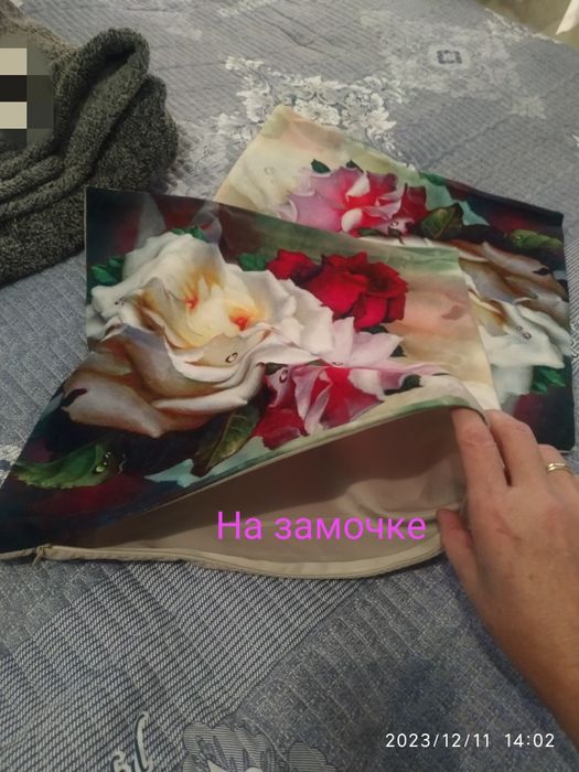 Чехлы для подушечек 3D(Райскиерозы)