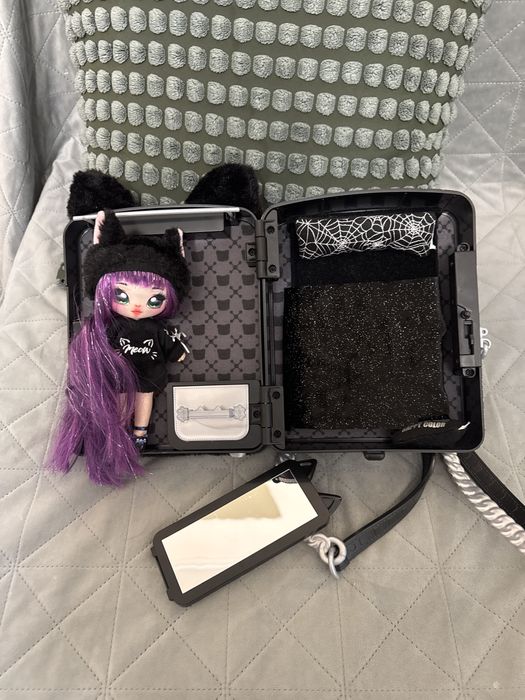 Set Na! Na! Na! Surprise 3-in-1 Backpack Bedroom - Black Kitty (Tuesday Meow)
