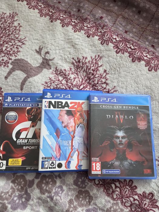 Продам диски на Ps 4