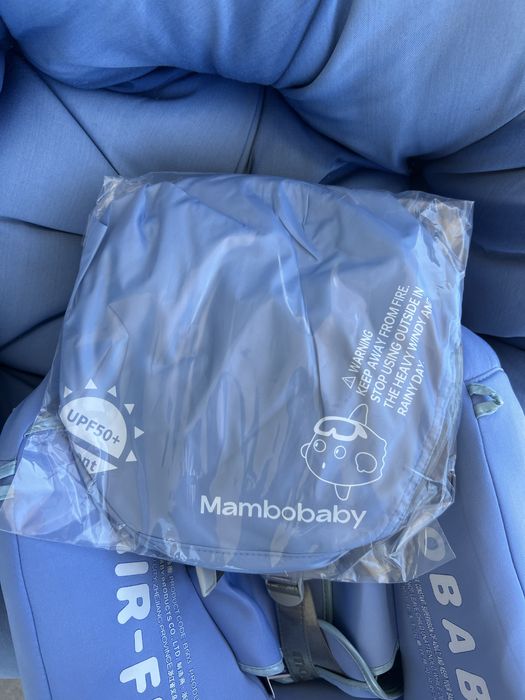 Colac de înot pentru bebeluși , ne-gonflabil + copertina UPF50+