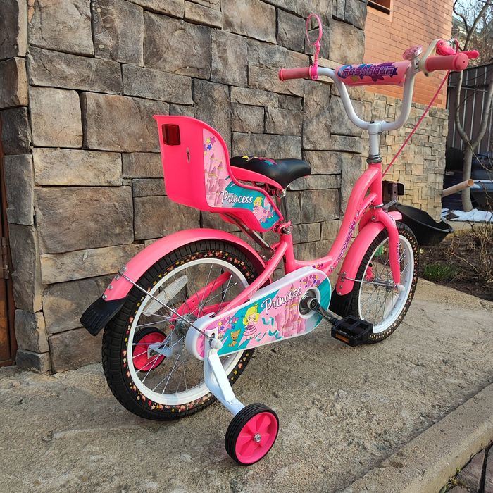 Велосипед велик для девочки Rush 16 размер. Как новый.