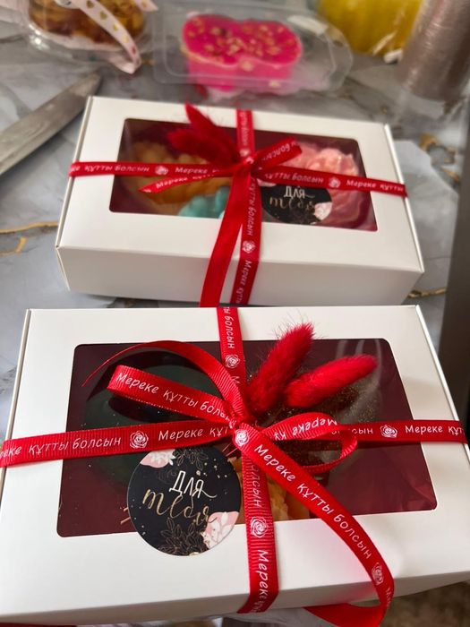 Подарки из ароматные мыло