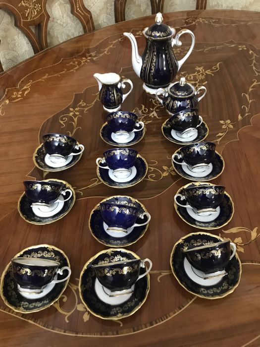 Сервис кофейный. Кобальт Reichenbach