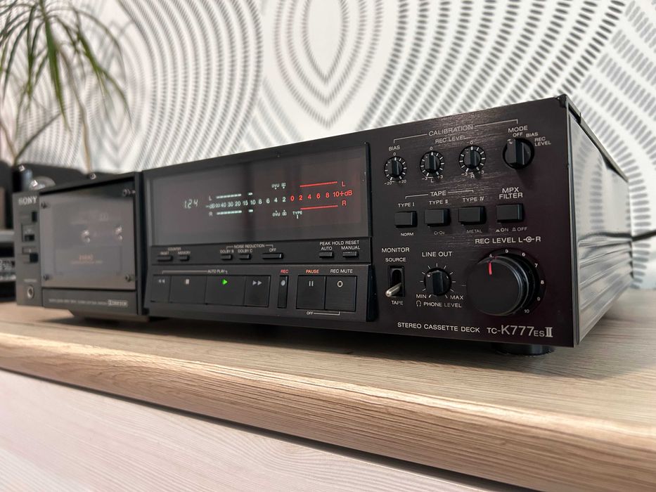 Sony TC-K777ESII (1986) Casetofon Deck high-end raritate/YouTube demo