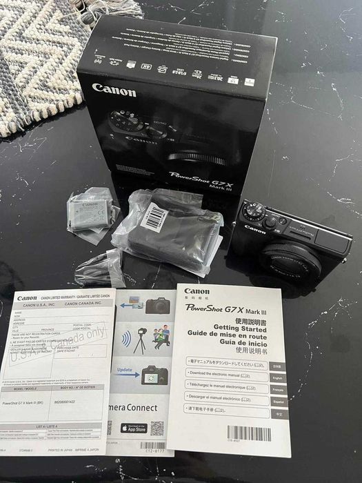 Canon PowerShot G7 X Mark III Digital Camera