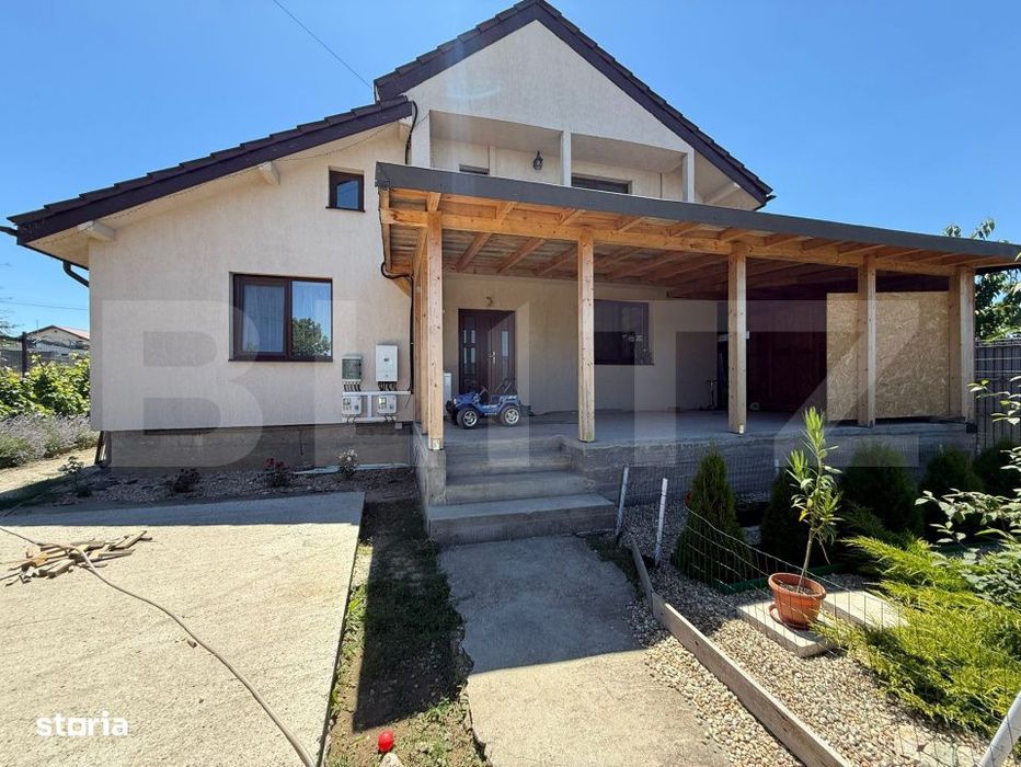 Casa P+M, 123mp utili, 481 mp teren, zona Damila