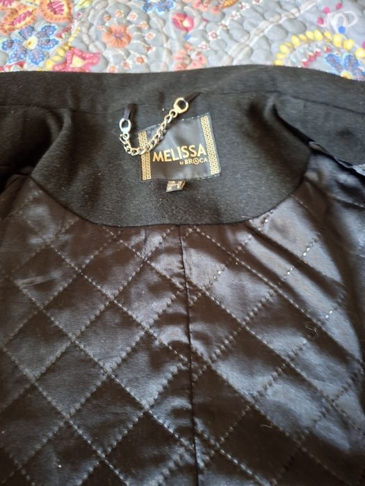 Пальто осенние черное