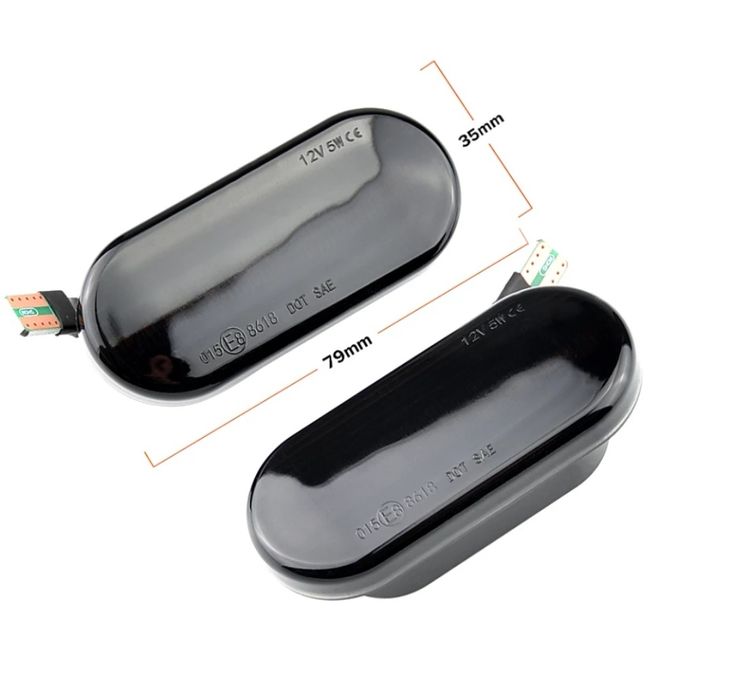 Бягащи динамични мигачи за VW Golf 3 4 Passat 5 5.5 Bora Polo Seat