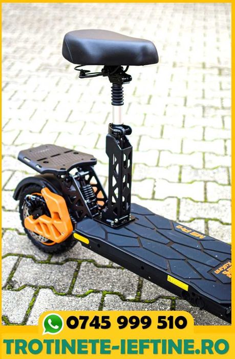 Trotineta Electrica KuKirin M5 Pro, 55km/h - Autonomie 70km, cu scaun