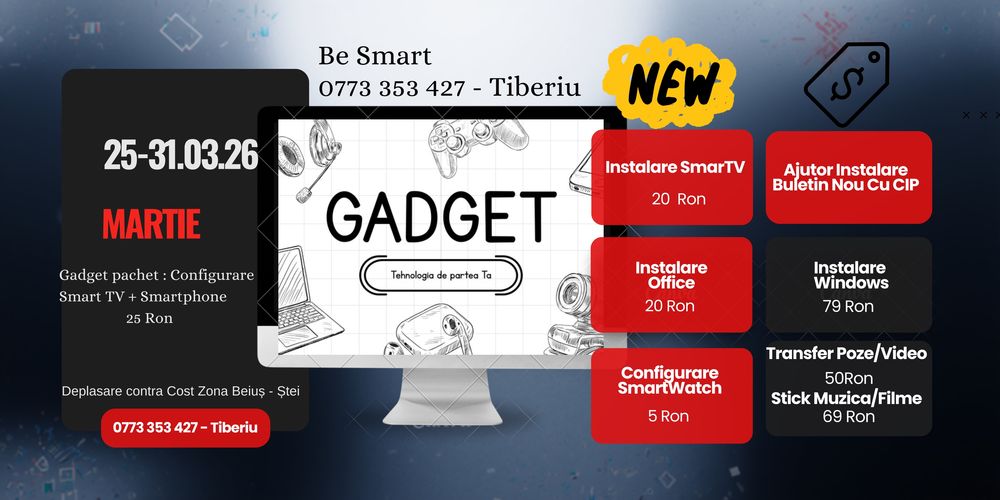 Instalare Windows , SmartTV