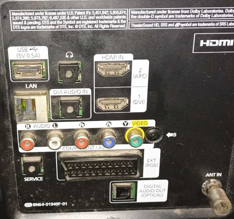 Телевизор Samsung 40" на запчасти