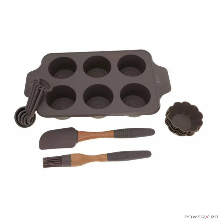 Ustensile pentru coacere briose, silicon, Kassel