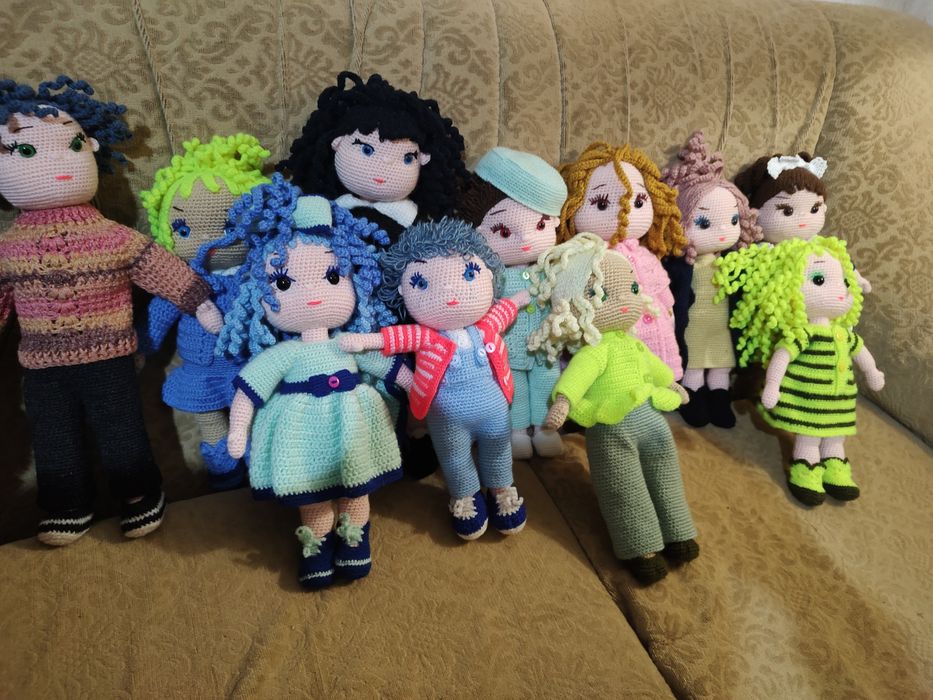 Плетени сладурски кукли