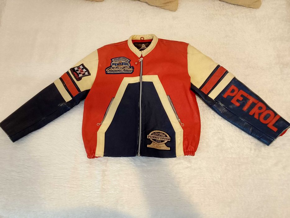 Кожено яке Кофи рейсър