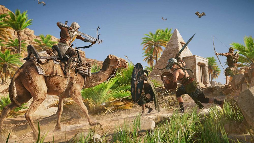 Игра Assassin's Creed ORIGINS (PS4) Playstation 4 , PRO , PS5 , Нова