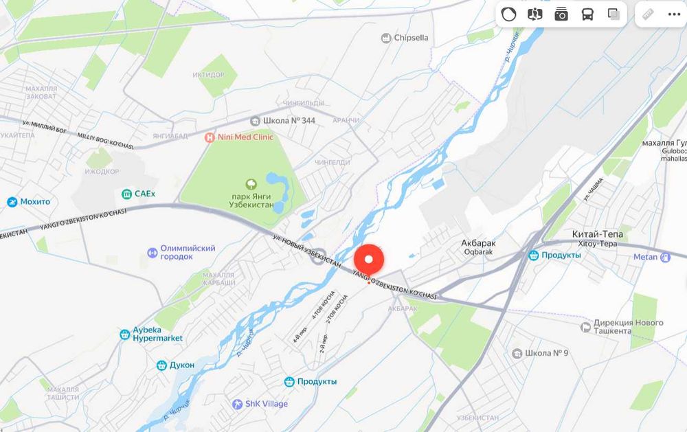 Участок 25 сот Новый Ташкент, вдоль трассы Янги Узбекистан