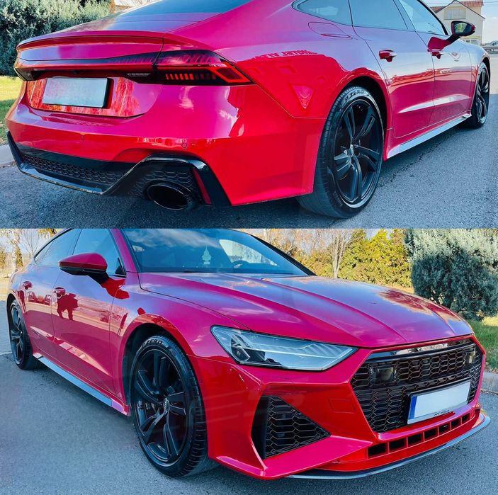 Rs7 4K8 пакет Audi A7 S7 броня прагове накрайници дифузьор C8 джанти