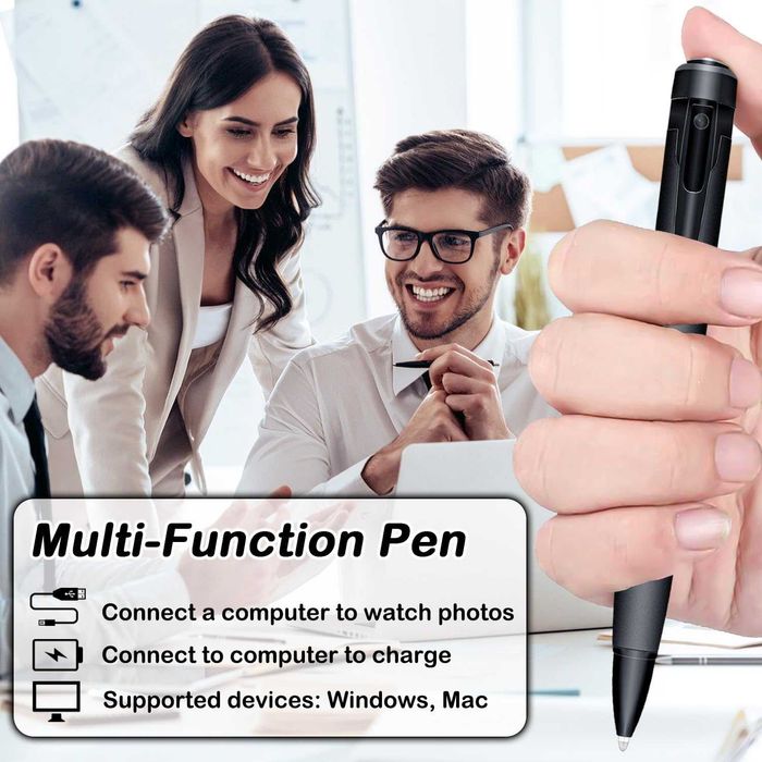 Писалка химикал + камера и 64GB чисто нова СД карта Адата