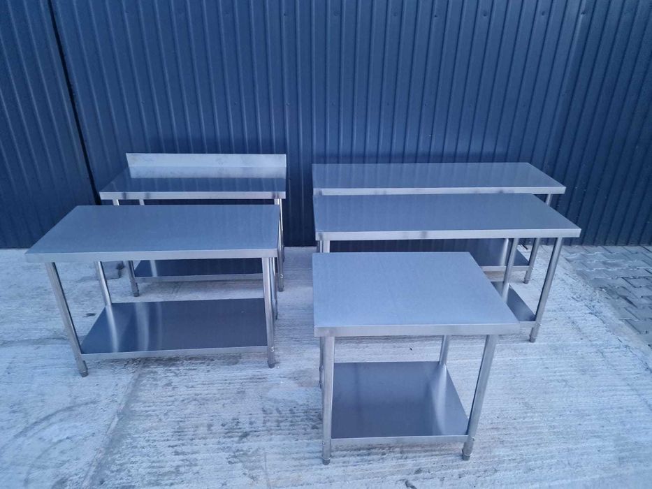 Masa inox ,mese inox ,factura ,transport gratuit ,dimensiuni diferite