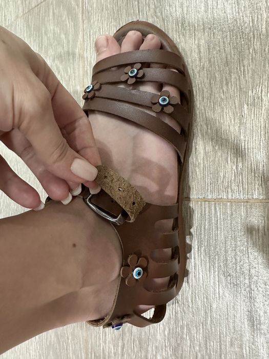 Сандали женские (кожа)