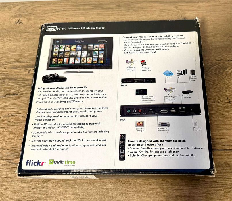 Media player Netgear NeoTV 550 HD