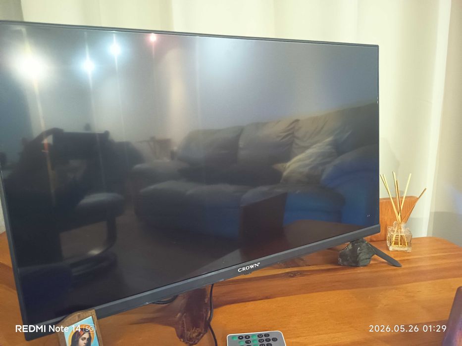 ЧИСТО НОВ 32" Телевизор CROWN 32FB22 LED TV (Неизползван, с кашон)