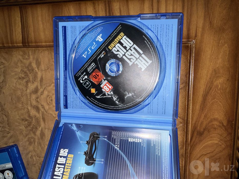 The last of us Remastered Диск