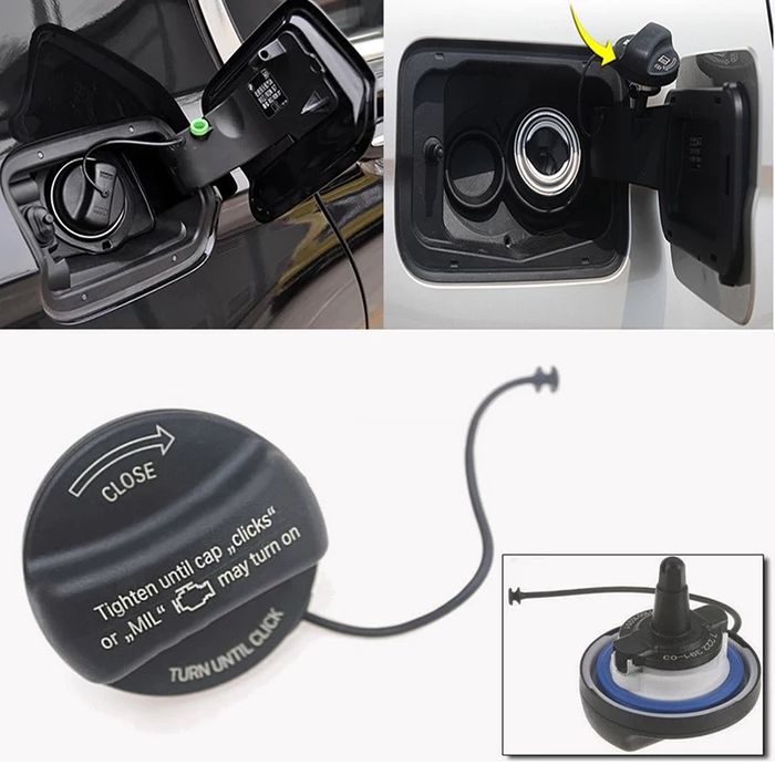 Капачка резервоар X1 X2 X3 X4 X5 E46 E60 F01 F10 F30 E70 E90 бмв bmw