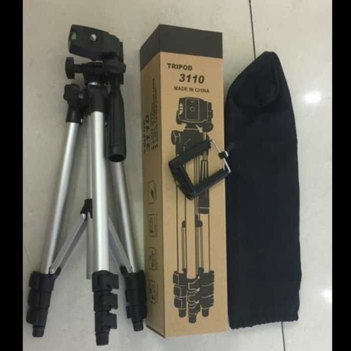 Статив/Трипод Tripod 3110 до 1.02м с държач за телефон