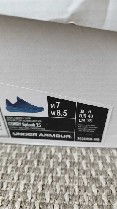 Under armour Curry splash 24 Номер 40