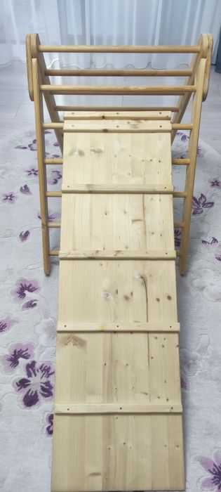 Triunghi Pikler cu rampa/topogan