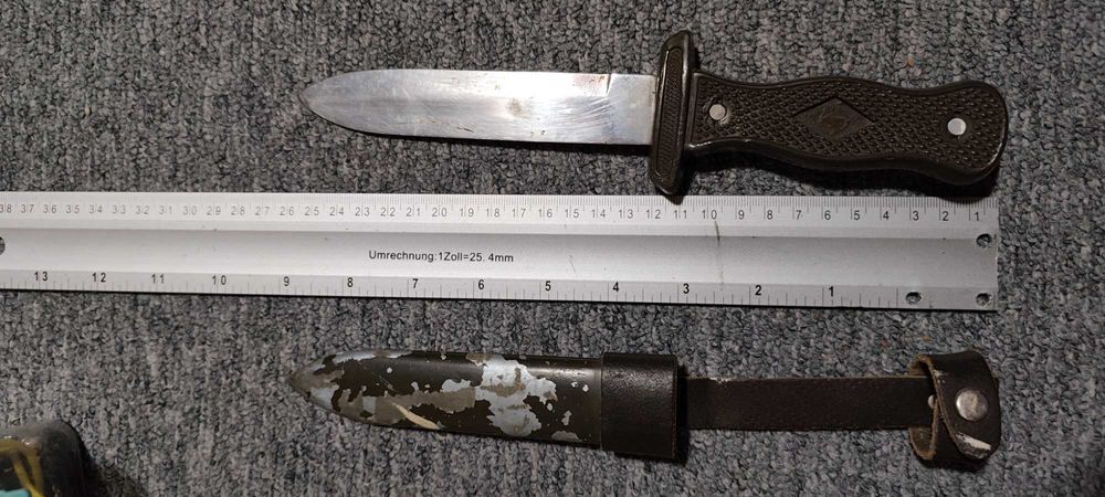 Cuțit german Bundeswehr Solingen Rostfrei