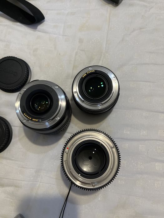 Обьективы на canon EF