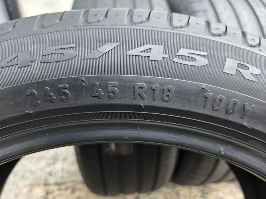 Vând patru anvelope de vara pirelli  245 45 18 / 275 40 18 dot 0122
