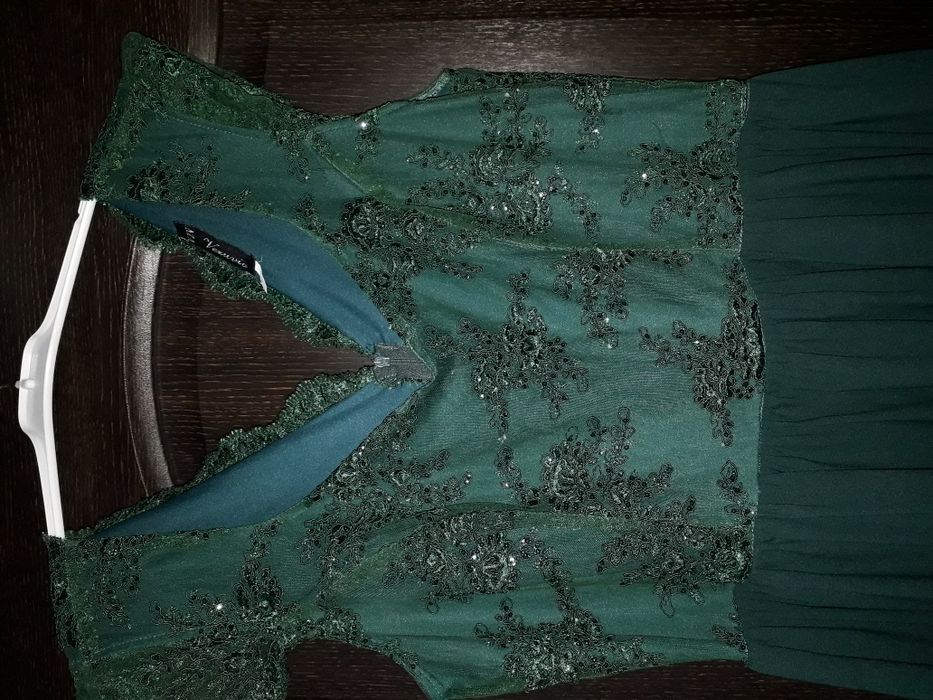 Rochie verde smarald